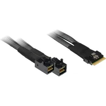 Inter-Tech SFF-8654 8i 2x SFF-8643 Preto