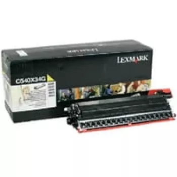 Lexmark - Kit de revelador amarelo - 30000 páginas - para C540, 543, 544, 546, X543, 544, 546, 548 (0C540X34G)