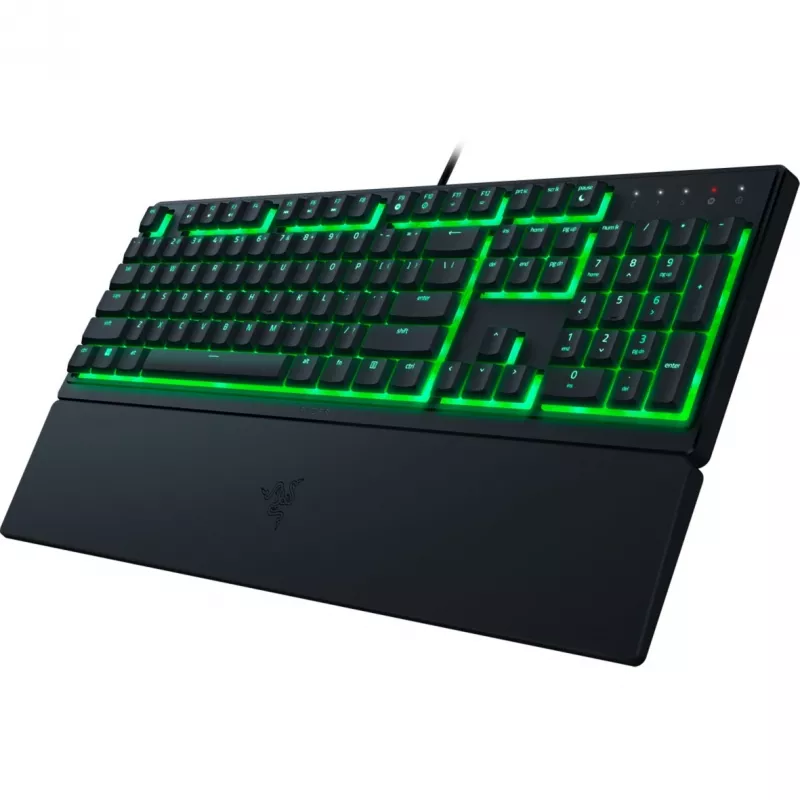 Teclado Razer Ornata V3 X Gaming USB QWERTZ alemão preto RGB LED