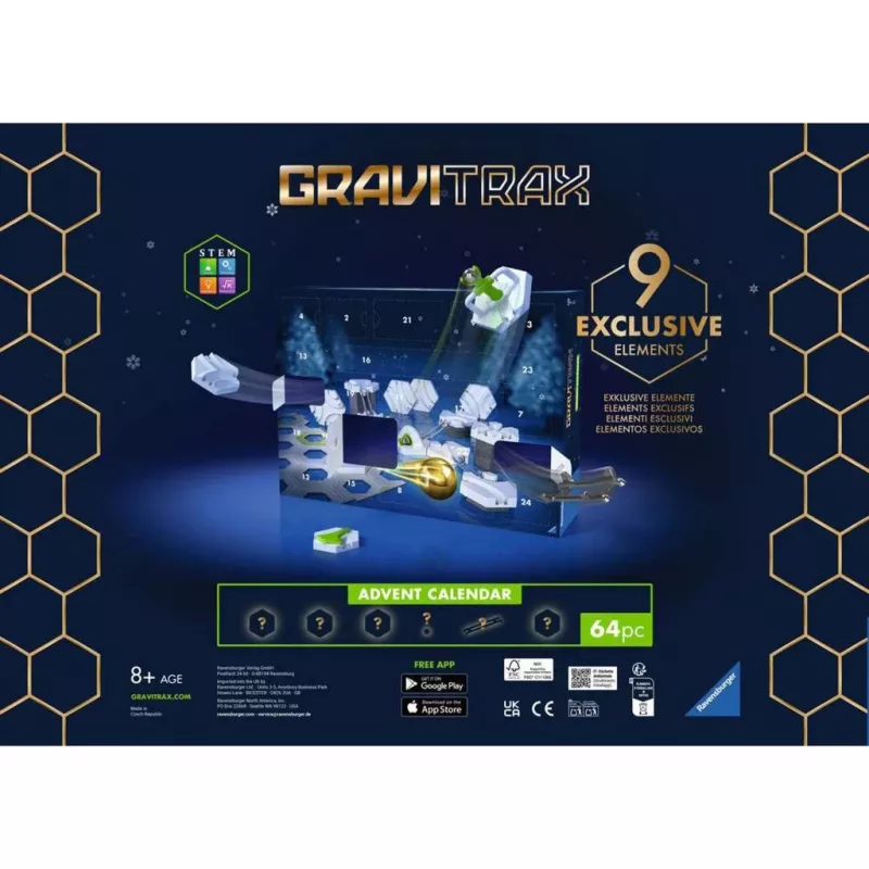 Ravensburger Calendário do Advento GraviTrax Slopes