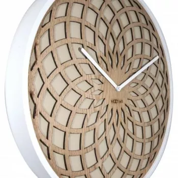 Relógio de parede NeXtime 3150be Sun Small, Ø35 cm, bege
