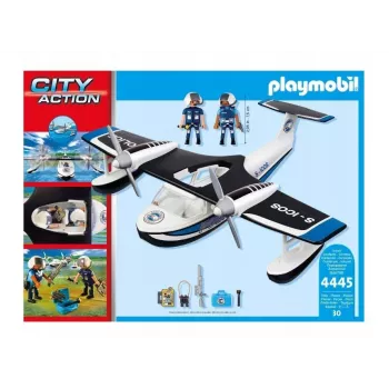 Conjunto de figuras City Action 4445 Hidroavião da Polícia