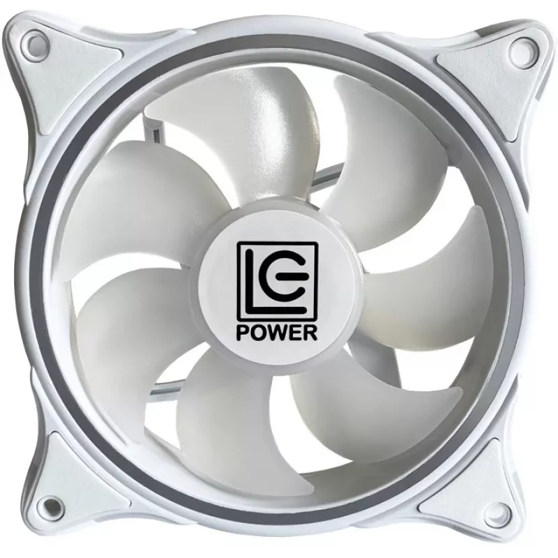 Ventoinha para caixa LC-Power LC-CF-120-ARGB-W 120mm ARGB – branca