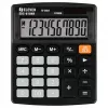 Calculadora de escritório ELEVEN SDC-810NR, visor de 10 dígitos, alimentação dupla, preta