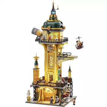 Torre de vigia steampunk, Brinquedo de construção
