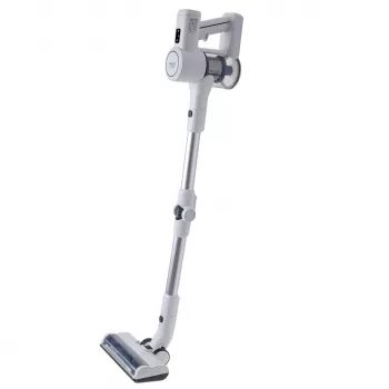 Aspirador de bateria Adler AD 7060 — 350 W, bateria 22 V, até 35 min. de autonomia, 16000 Pa de potência de aspiração, sem saco, branco