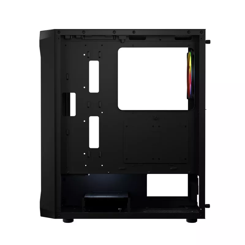 Caixa LOGIC CONCEPT Portos ARGB ATX Mid-Tower, preto