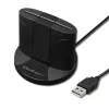 Leitor de cartões inteligentes Qoltec 50632 USB 2.0 preto cabo 1m