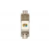 Extralink Keystone CAT6A STP RJ45 módulo keystone metálico angular, porta única