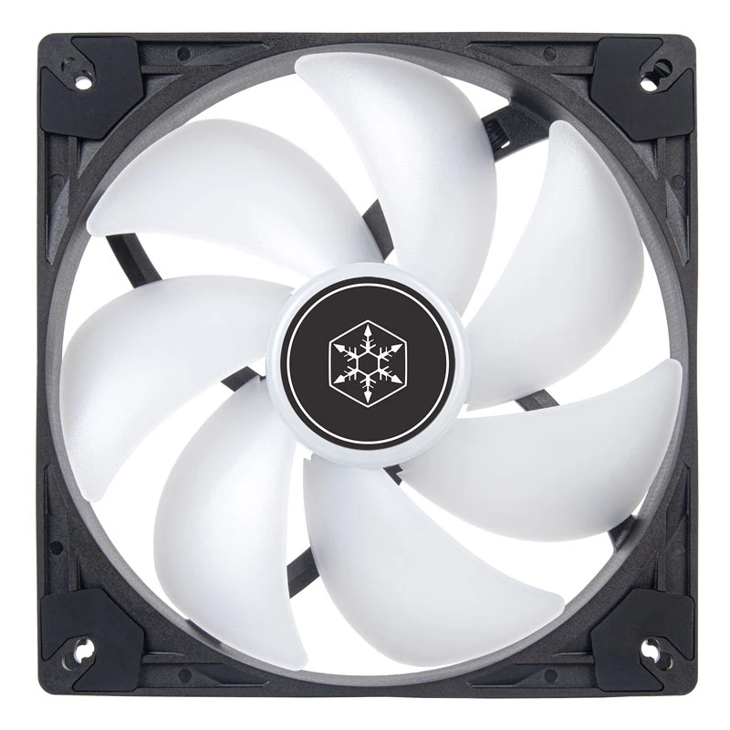 Ventoinha de caixa SilverStone VISTA 140 ARGB 140 mm preta
