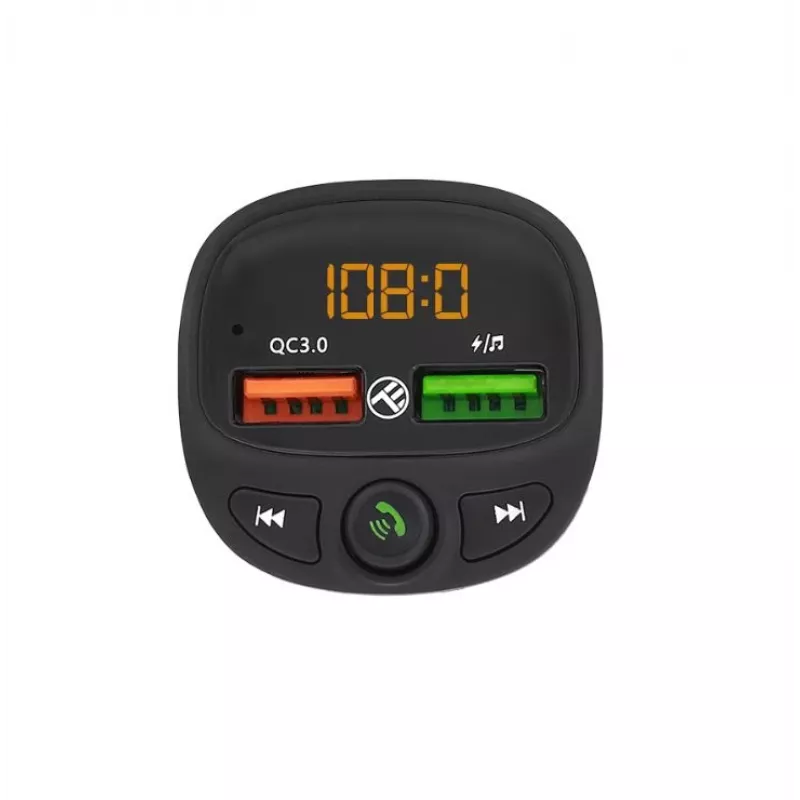 Tellur FMT-B7 Transmissor FM Bluetooth, preto