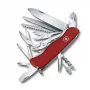 Faca multiferramentas Victorinox Work Champ com bloqueio da lâmina vermelha Clip-Point