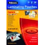 Plástico de laminação Fellowes SuperQuick A4 brilhante 125 mícron