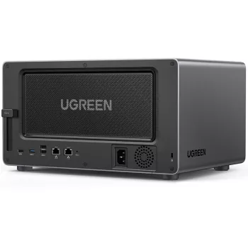 UGREEN NASync DXP8800 Plus NAS 8 baías 0/8 SATA + 0/2 M.2 SSD, 2x 10GbE, 8GB RAM