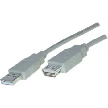 Cabo USB ShiverPeaks BS77122 1,8 m USB 2.0 cinzento