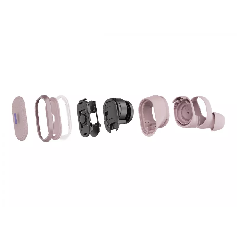 Logitech Zone True Wireless, auscultadores in-ear, ANC, rosé, rosa, in-ear, Bluetooth, 985-001090