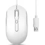 Perixx PERIMICE-222UW rato ótico Silent USB-A branco – rato – ótico (PERIMICE-222UW)