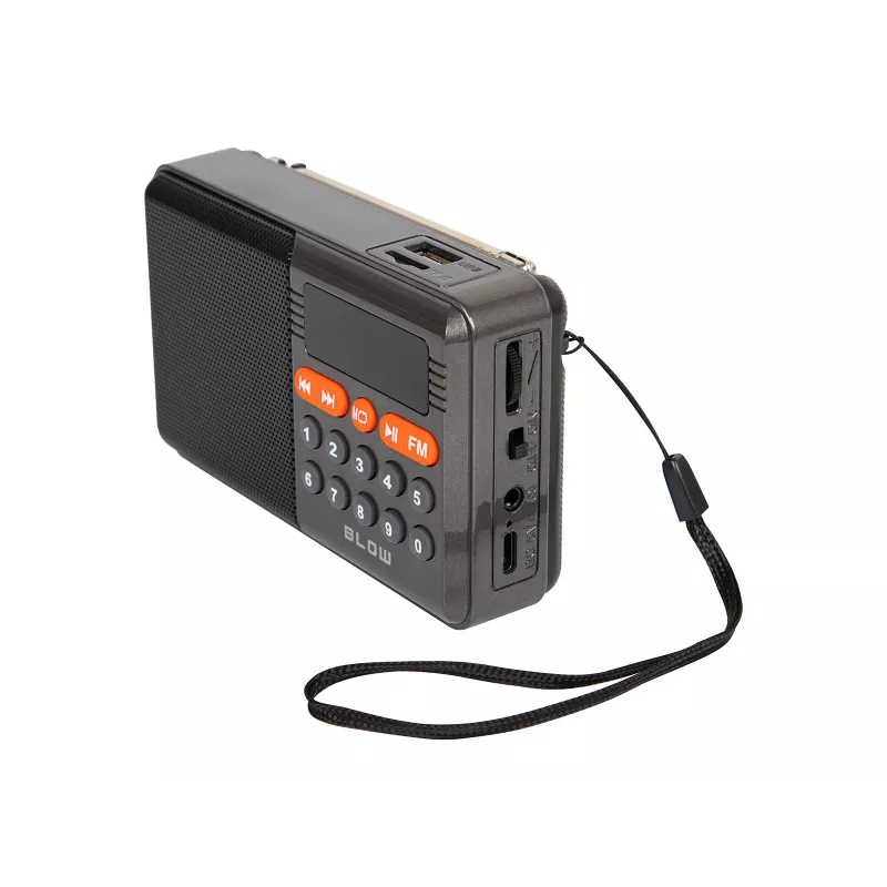 Rádio analógico portátil AM/FM Bluetooth BLOW RA18 com sintonizador FM e conectividade Bluetooth