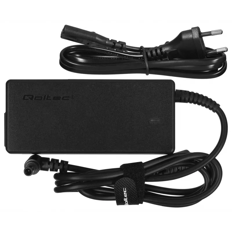 Qoltec 51773 adaptador de corrente CA para monitores Samsung, 42 W, 14 V 3 A, ficha de 6,5x4,4 mm, entrada 220–240 V 50/60 Hz