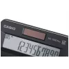 Casio MJ-120D Plus calculadora de secretária, 12 dígitos, a pilhas/solar, preta
