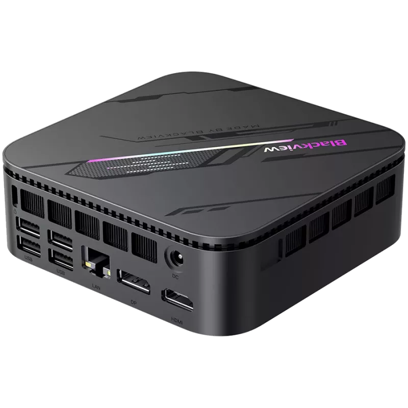 Mini PC Blackview MP100 Pro i9-12900H 16GB SSD512 W11Pro preto