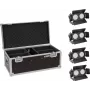 Conjunto LED EUROLITE CBB-2 WW/CW Fairlight 4x — conjunto de iluminação de palco/arquitetura com 4 projetores, branco quente/frio