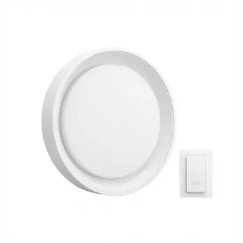 Lâmpada de teto Philips Hue Infuse 4500 lm com interruptor de regulação sem fios