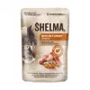 SHELMA com peru, pato, frango e vaca em molho - alimento húmido para gatos - 12x85g
