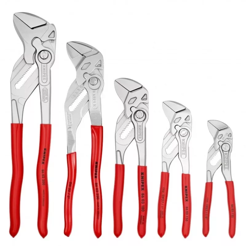 Conjunto de alicates universais KNIPEX 5 peças 125/150/180/250/300 mm