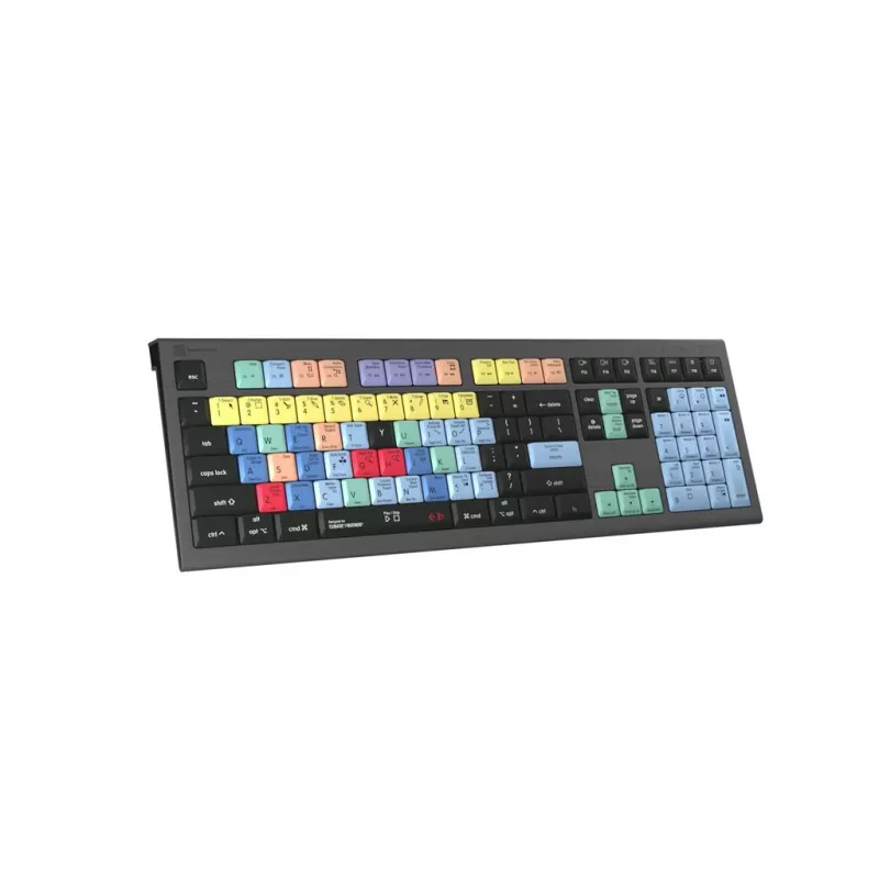 Teclado Logickeyboard LKB-CBASE-A2M-UK Universal USB QWERTY Inglês-UK Preto