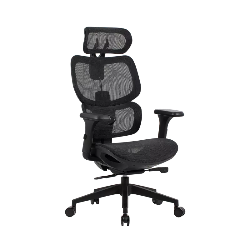 Cadeira de escritório gaming Onex | Ventra Premium malha | preto