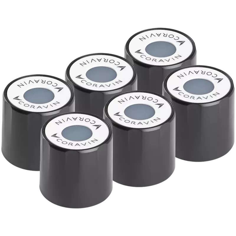 Tampas de rosca padrão CORAVIN pack de 6