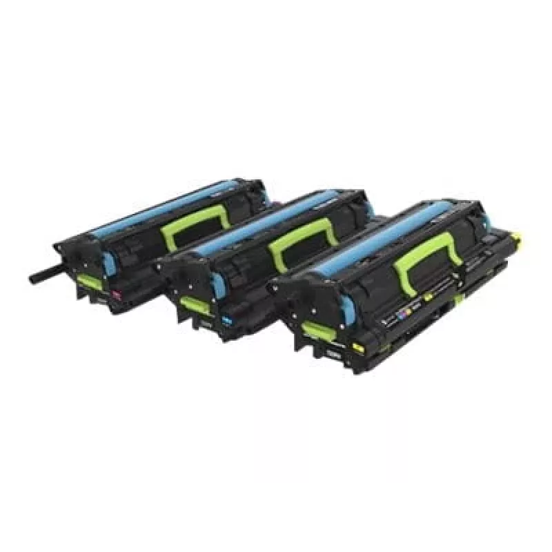 Lexmark - amarelo, ciano, magenta - original - unidade reveladora / kit fotocondutor LCCP, LRP - para Lexmark CS820, CX825, CX860 (72K0FV0)