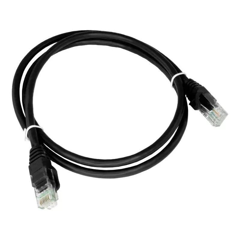 Cabo de rede AVIZIO KKU6CZA0.5 preto 0,5 m Cat6 U/UTP (UTP)