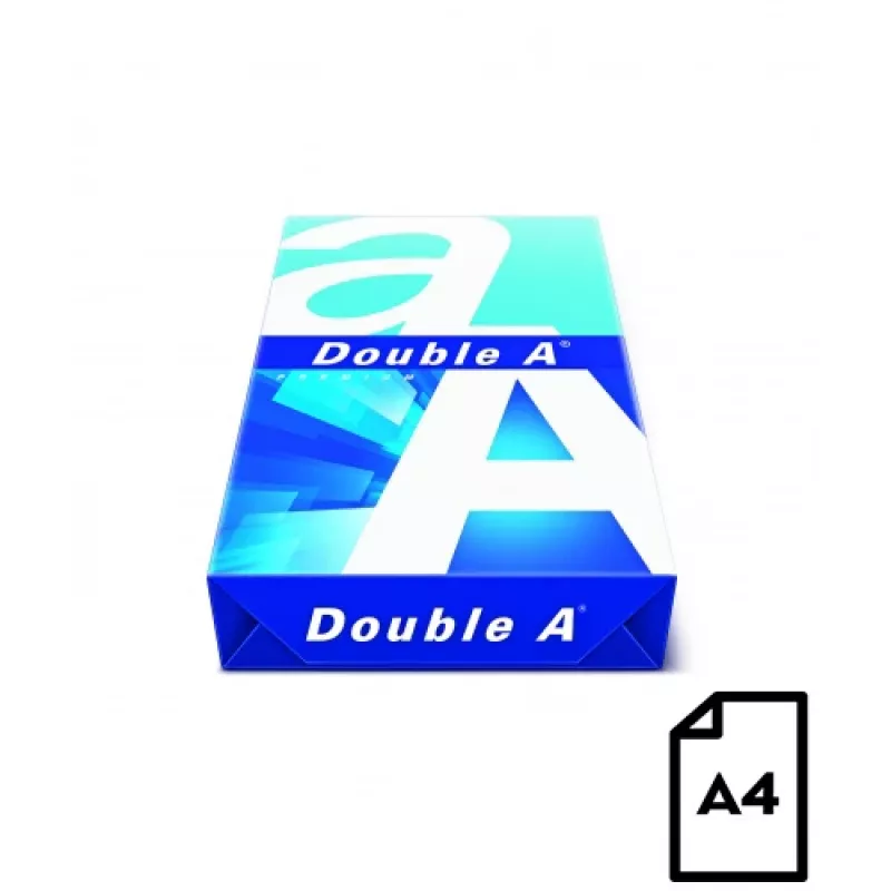 Papel Double A (categoria A), A4, 80g, 500 folhas