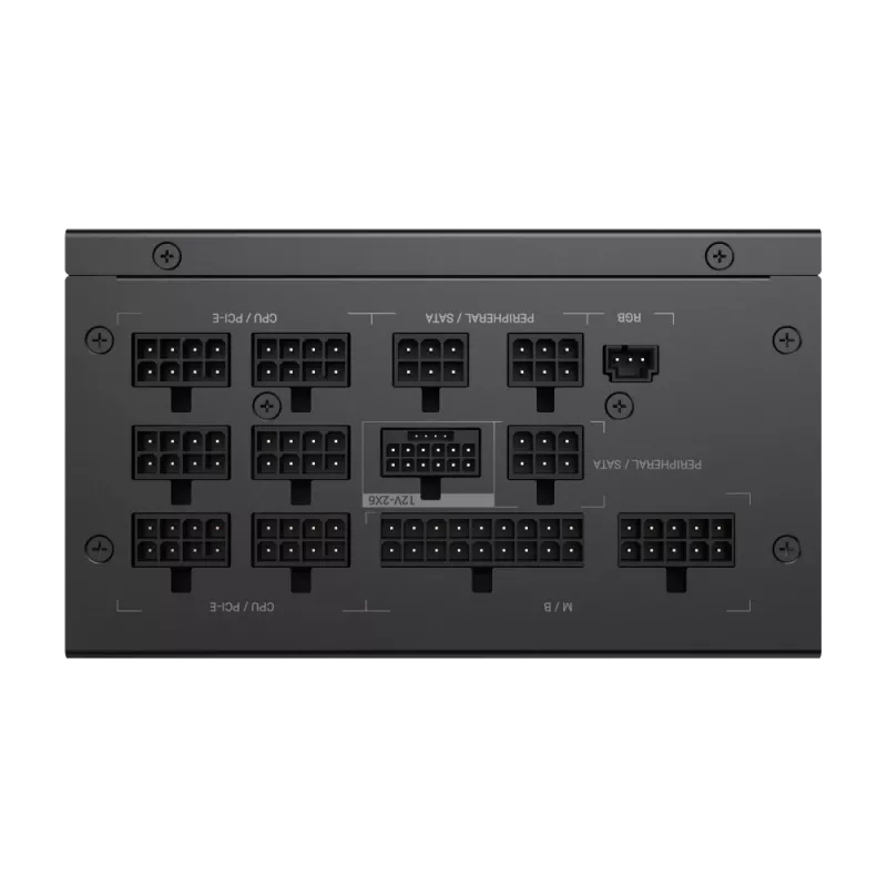 Fonte de alimentação Gamemax, 80 PLUS, Platinum | LION CORE 1200P | 1200 W