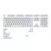 Conjunto de teclas GLORIOUS GMMK ABS Doubleshot V2 layout UK branco — teclas de substituição para teclados mecânicos