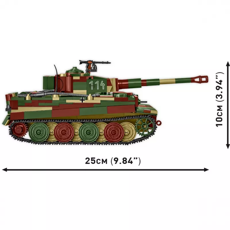 Blocos de construção Pz.Kpfw. VI Tiger versão E 870 peças