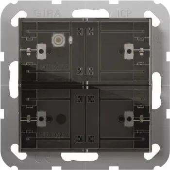 Sensor de toque GIRA 501200 Tastsensor 4 Standard 2f KNX S (501200)