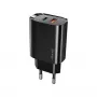 Carregador usams T35 20W PD3 USB-C para USB adaptador de carregamento rápido