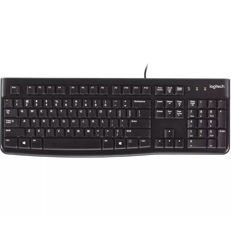 Teclado K120 For Business Blk - Heb - EMEA-914