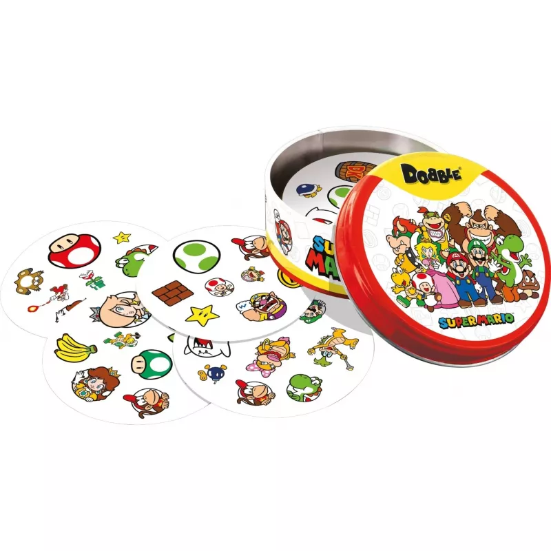 Dobble Super Mario, jogo de cartas