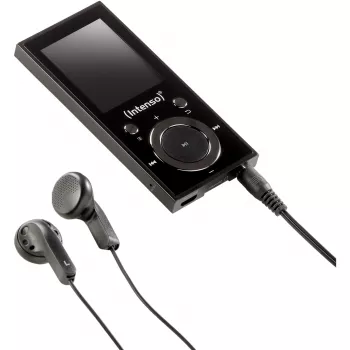 Leitor MP3 16GB PRETO/3717470 Intenso
