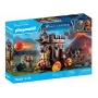 Conjunto de figuras Novelmore 71643 carro de combate com canhão de fogo
