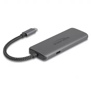 Docking station DeLOCK USB Type-C 8K HDMI USB PD 3.0 100 W