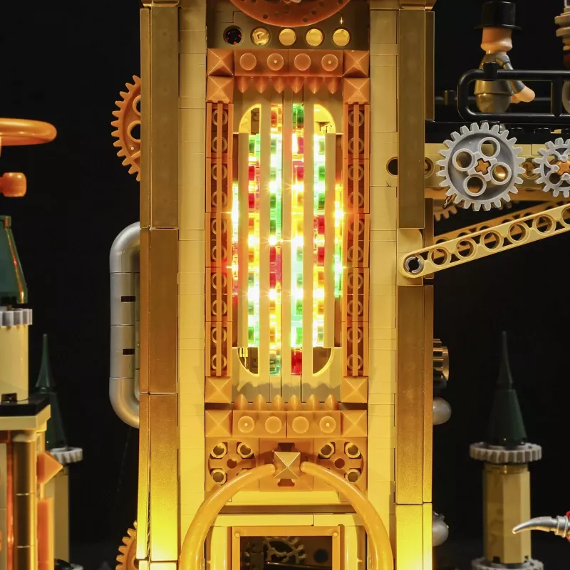Torre de vigia steampunk, Brinquedo de construção