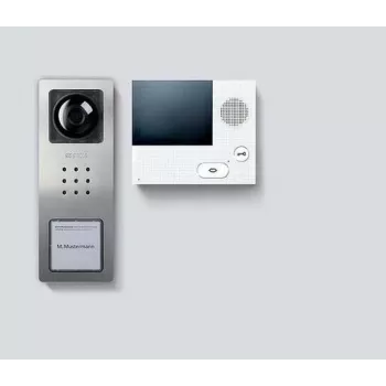 SIE conjunto CVB 850-1 E/W vídeo básico aço inoxidável escovado (210008746-00)