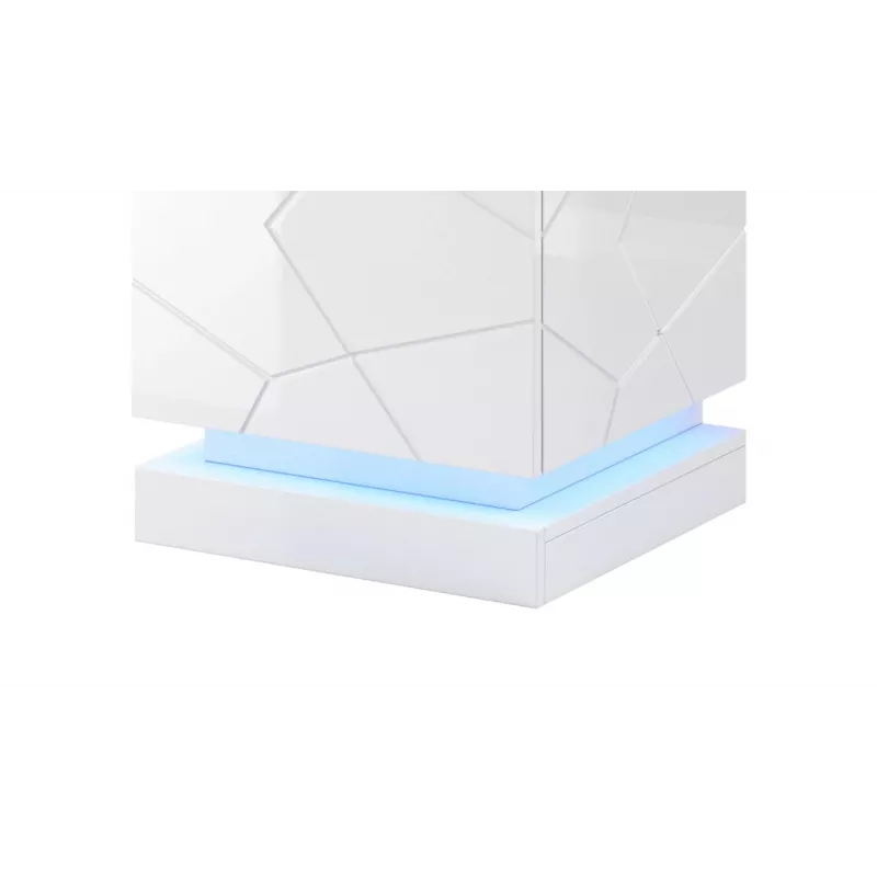 Iluminação de cabeceira Cama Meble QIU, 2 unid., RGB, de sobrepor, alimentação AC