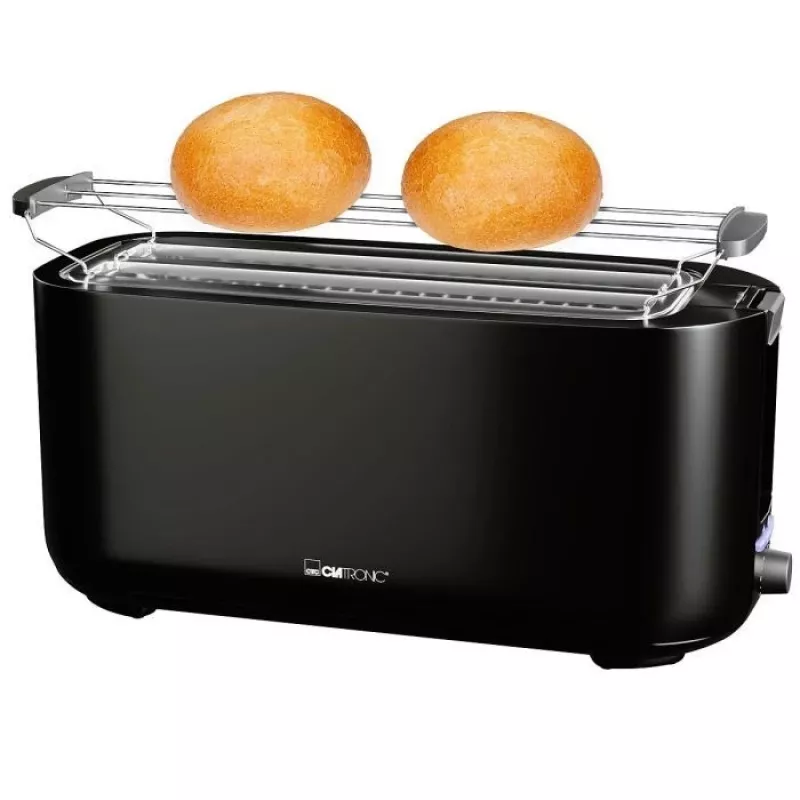 Torradeira Clatronic TA 3802 4 fatias 1400 W preta
