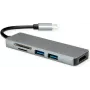 Estação de acoplamento ROLINE Type C HDMI 2x USB3.2 Gen1 A SD/MicroSD - Digital/Dados (12.02.1019)